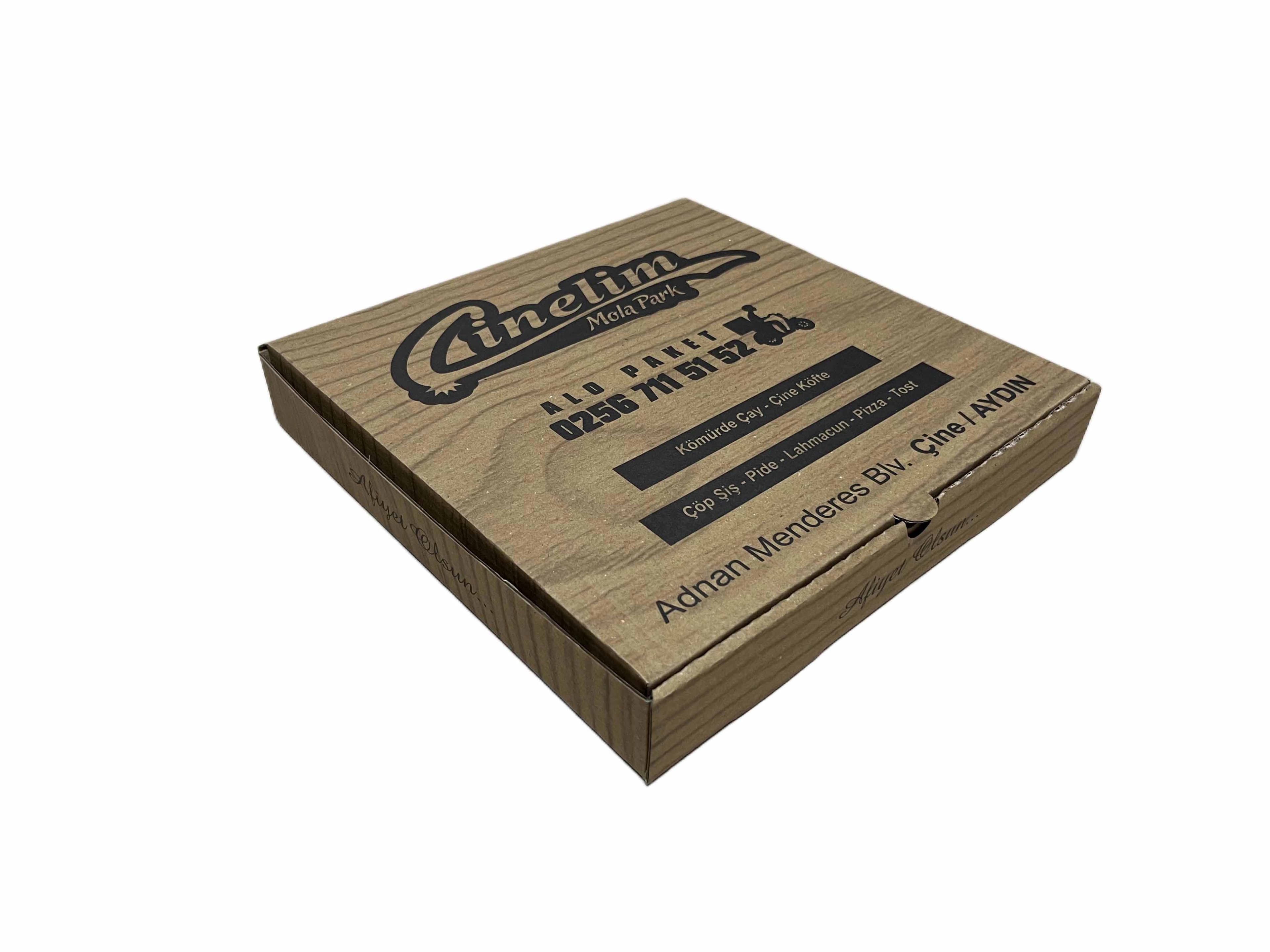 Toptan pizza kutusu sevkiyata hazır paletler